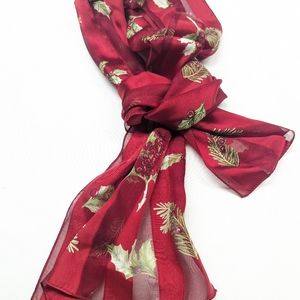 Mistletoe Holiday Scarf